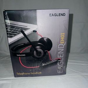 USB Headset with Mic for PC,with Noise Cancelling Microphone